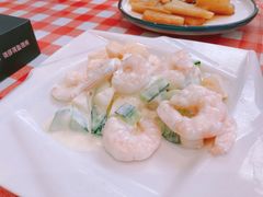 水果虾仁-小鳌陪你小排档·四季小龙虾·田鸡·宵夜(中央第五街店)