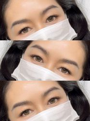 点击看大图 -杨益美学·野生眉半永久纹眉发际线