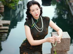 -暮晚尘香汉服旗袍