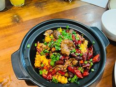 干烧肥肠-不相离盐帮菜(郎园店)