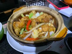 啫啫牛蛙煲-绿柠食堂(北外滩店)