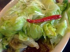 蚝油生菜-宝发园名菜馆