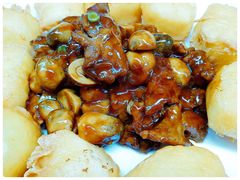 脆皮牛奶拼蚝油牛肉-和记小菜(大宁店)