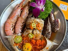 -明洞阿姨·韩式酱蟹烤肉·创意料理(望京1988创始店)