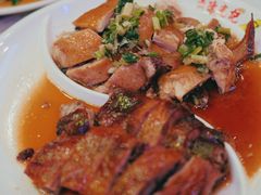 黑椒烧鸭拼玫瑰鸡-澳门陈光记烧味饭店(郎家园店)