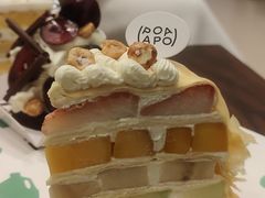 应季白巧水果千层-PAOPAO Bakery&Café(港汇店)