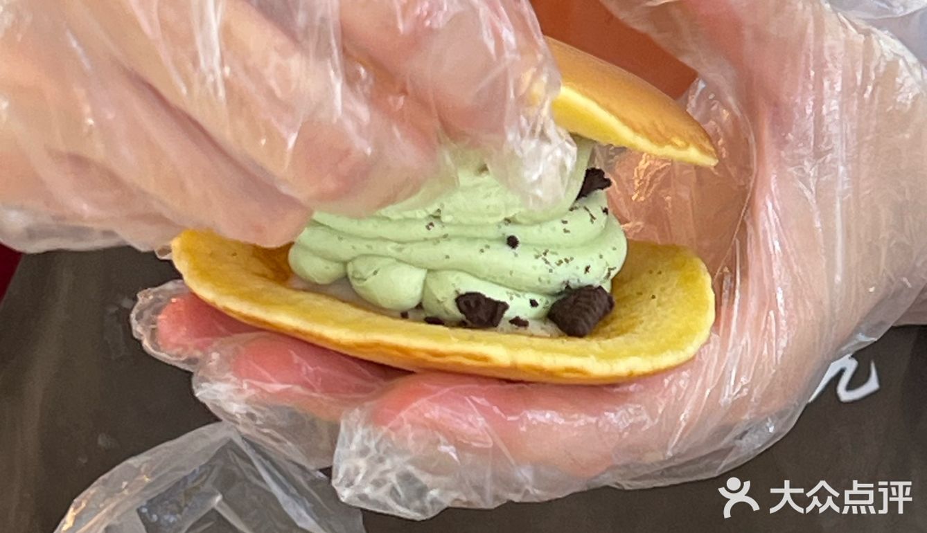不愧是龙洞排队王！！美味的铜锣烧🥯！！