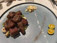 青柠海盐煎和牛粒-广州富力丽思卡尔顿酒店·丽轩·粤菜