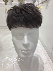 短发-发饰美男士增发补发假发定制店