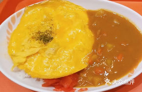 Classic Curry Omelette Rice