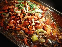 -探鱼·鲜青椒爽麻烤鱼(西南商都店)