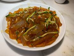 凉拌拉皮-日丰园海肠水饺·老字号大连海鲜(和平广场店)