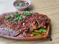 热拌土鲫鱼-人和水上飘(第一家店)