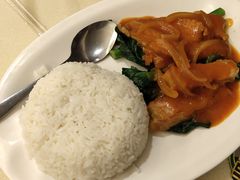 洋蔥茄汁豬扒飯-永盈茶餐厅(中山四路店)