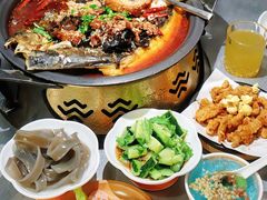 -探鱼·鲜青椒爽麻烤鱼(朝阳悠唐广场店)