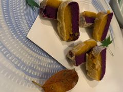 双色番薯天妇罗-蟹田居·活蟹料理(东城店)