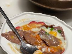 炙烤牛舌沙拉-厚贞日式烤肉(龙之梦店)