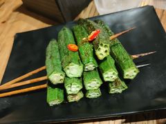 秋葵-辉记炭烧海鲜大排档·老字号(福田店)