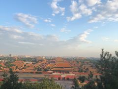 故宫全貌-景山公园