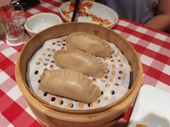 虾仁韭菜鸡蛋莜面蒸饺-西贝(宝乐汇店)