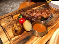 谷饲厚切肉眼扒配薯菜-森Some Fusion(荔湾店)