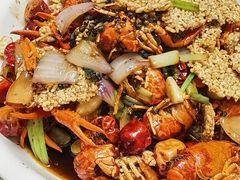 干煸秘制小龙虾-香满锅老北京羊蝎子火锅·家常菜(新街口店)