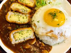 芝士猪排白米饭-金龙咖喱