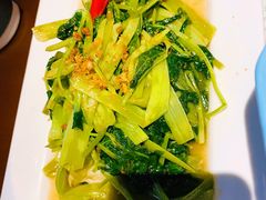 秘制虾酱炒空心菜-帕蓝·暹罗料理(曲阳店)