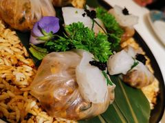 河豚松茸鱼籽菌菇包-肆月河豚·新淮扬(金融街店)