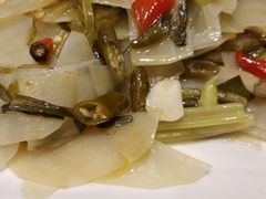 野蒜苗炒土豆片-东哥紫阳蒸盆子(旺座·现代城店)