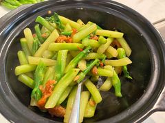 砂锅虾干芥兰-伯衡55·吉品轩(乌鲁木齐南路店)