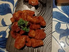 雪花糖醋里脊-绿茶餐厅(王府井永宁门店)