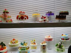 面包甜点陈列柜-津乐园(南北大街店)