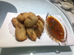 鱼香茄饼-川香楼酒家