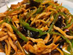 香辣肉丝-黄家饺子东北特色菜馆(湖滨商业街店)