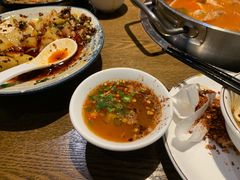 蘸料碟-阿婉贵州苗家酸汤鱼(梅林店)