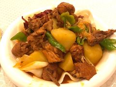 新疆大盘鸡-巴扎美食·新疆菜·西域歌舞表演餐厅(新疆大厦店)