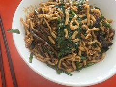 农家红炒长鱼炒面-三百碗宝应长鱼面(板仓街店)