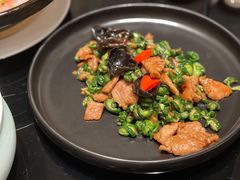 小脆瓜炒雪花猪肉-闽和南(深圳万象城店)