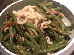 豆角丝炒肉拌转百刀-日上三甘(三里屯店)