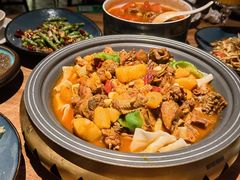 沙湾大盘鸡-耶里夏丽·丝路新疆菜·清真食品(徐汇南丹东路臻选店)