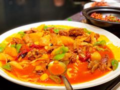 新疆大盘鸡-马仕玖煲·融合菜·酥不腻烤鸭(人大店)