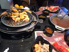 -大漠风炭火烤肉火锅自助餐厅(台山万达店)