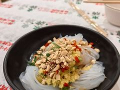 刮凉粉-东排食堂长沙小吃大排档(五一广场店)