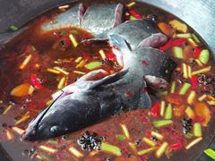 -北京龙庆四季香农家饭庄·灶台鱼·碳烤虹鳟鱼(龙庆峡店)