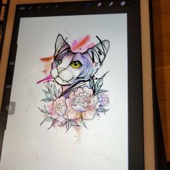 背部-众刺纹画·纹身·穿孔饰品·海娜定制