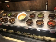 自助调料区-呷哺呷哺(普陀乐购真北店)