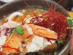 虾汤海鲜芝士焗豆腐锅-沼津港精致料理·寿喜烧·烧鸟(龙湖南桥天街日料榜单店)