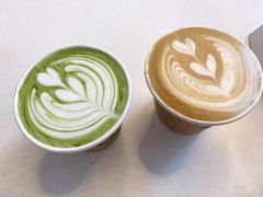 抹茶拿铁-% Arabica阿拉比卡咖啡(深圳湾万象城店)