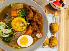 炸鸡块咖喱乌冬面-池奈·咖喱蛋包饭(熙地港店)